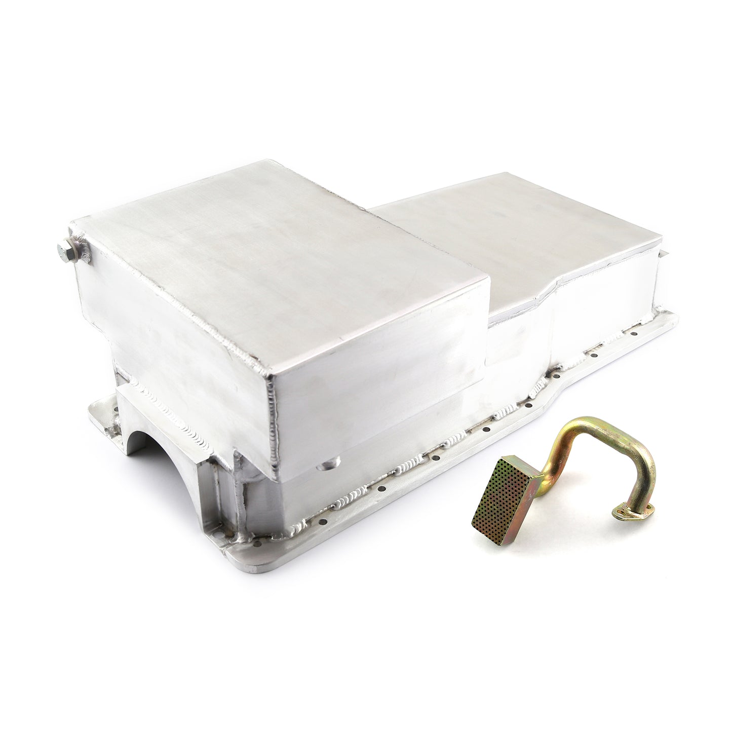Speedmaster PCE300.1095 Fits Ford 351W Windsor 7Qt Fabricated Drag Front Sump Oil Pan & Pickup SVO Block
