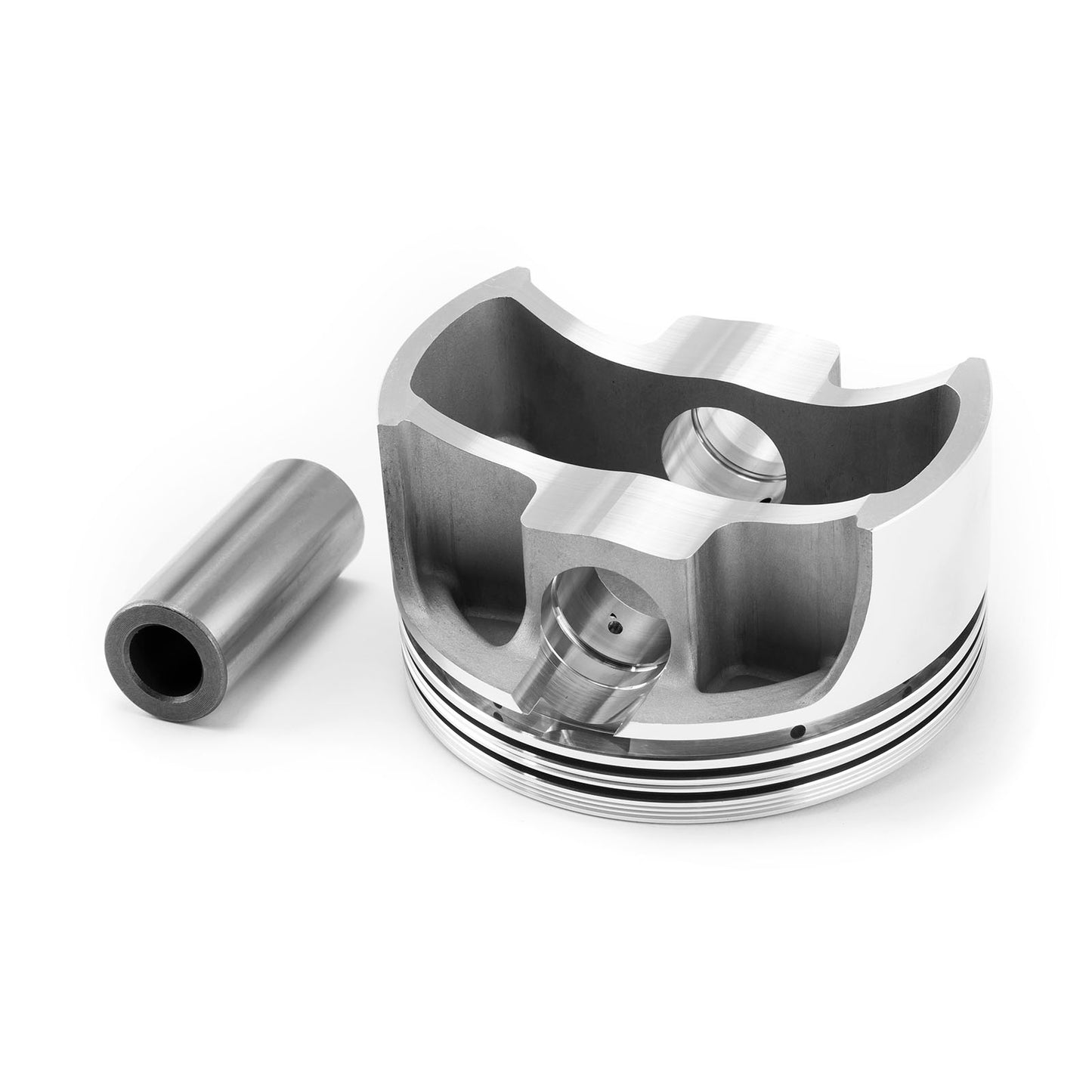 Speedmaster PCE305.1123 Fits Chevy LS2 4.000" Bore 1.065" .927" Flat Top Forged Pistons