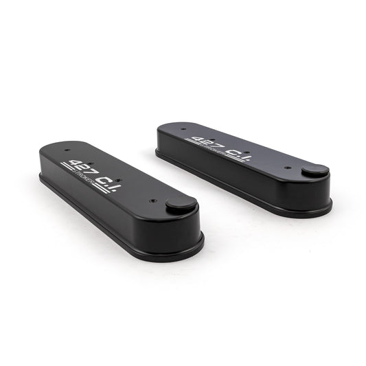 Speedmaster PCE314.1226.02 Fits Chevy Ls1 Ls2 Ls3 Ls6 Ls7 Black 427Ci Aluminum Valve Covers - W/o Coil Mounts