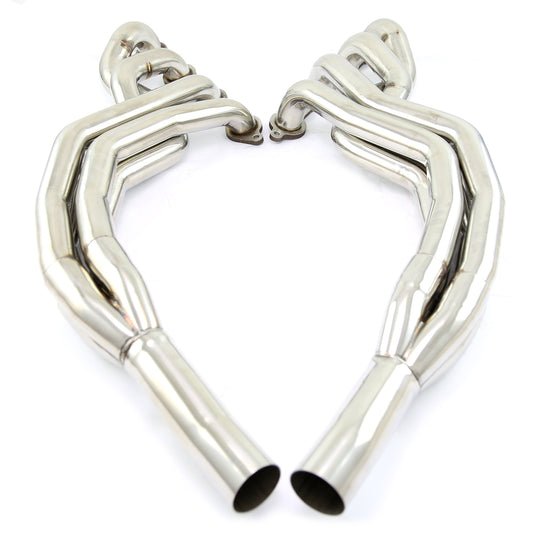 Speedmaster PCE316.1067 Fits Chevy LS3 Camaro 10-14 Stainless Steel Exhaust Headers T304 O2 Sensor Insertion