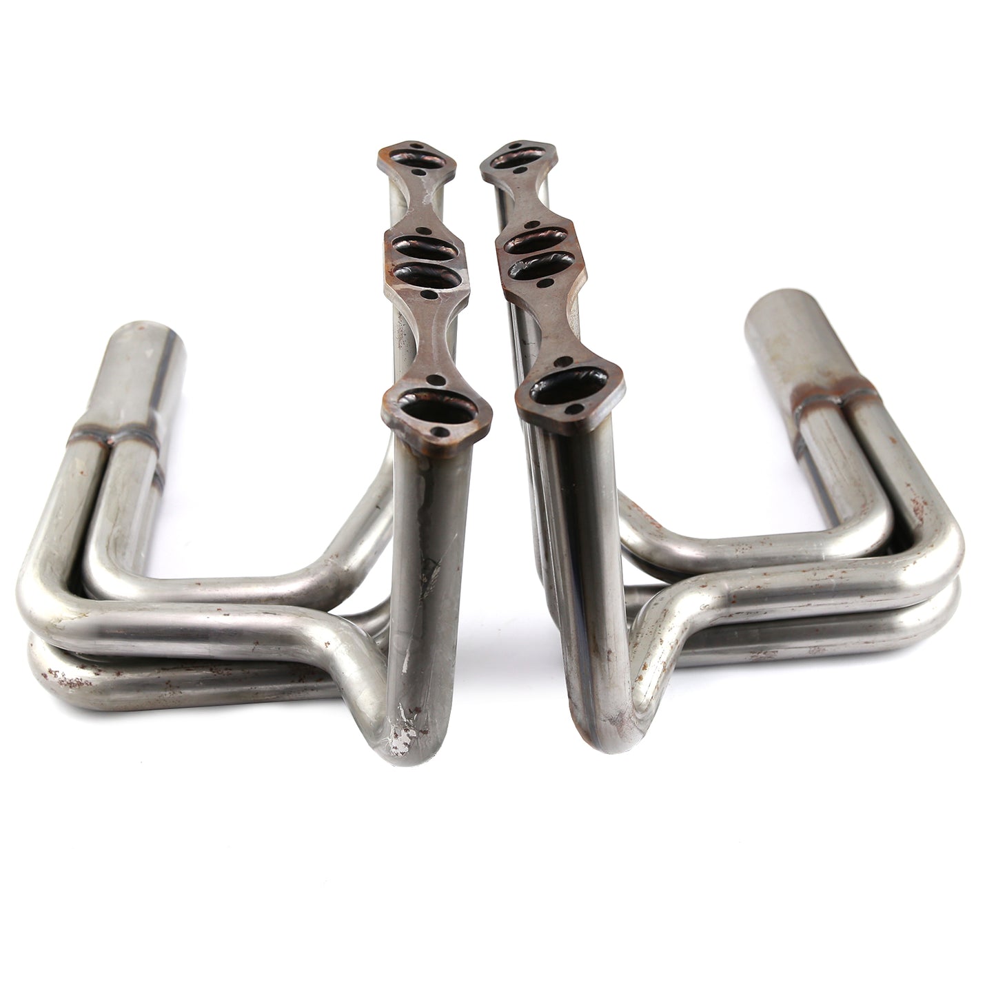 Speedmaster PCE316.1094 Fits Chevy SBC 350 1932 Hi-Boy Raw Steel Exhaust Headers