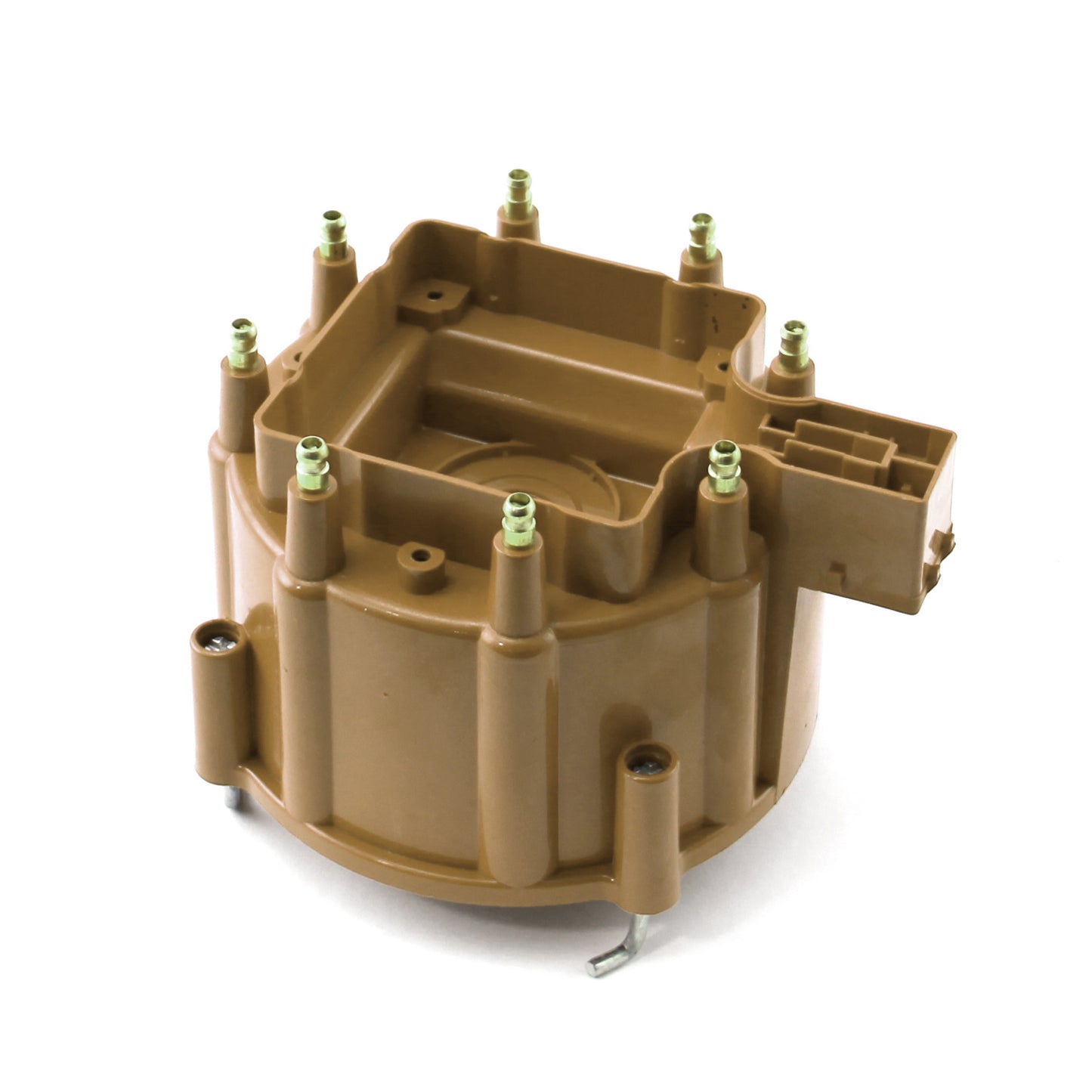 Speedmaster PCE371.1006 HEI Replacement Distributor Cap Brass Terminals - Brown