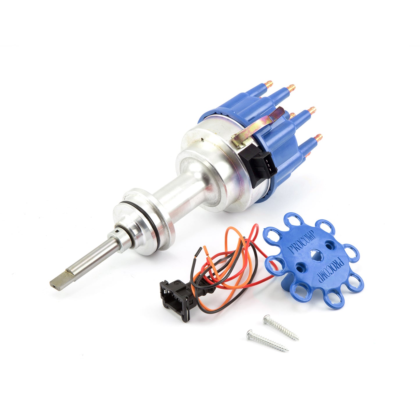 Speedmaster PCE376.1130.02 Fits Mopar Chrysler SB 340 360 8020 Series Pro Billet Ready To Run Distributor Blue