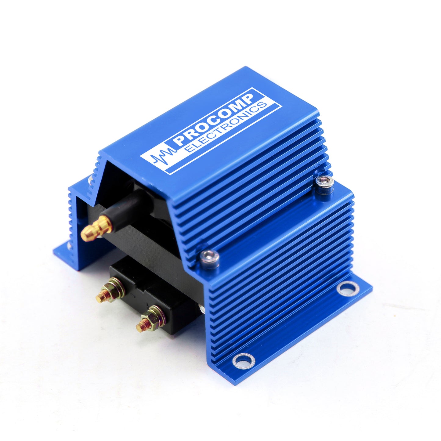 Speedmaster PCE382.1008 Universal Pc91 12V High Output External Male E-Core Ignition Coil - Blue