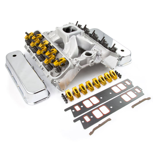 Speedmaster PCE435.1019 Fits Chevy BBC 454 Solid FT CNC Cylinder Head Top End Engine Combo Kit