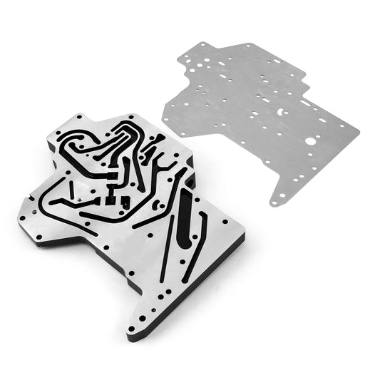 Speedmaster PCE634.1009.02 GM 4L80 Transmission Billet Aluminum Full Manual Valve Body - Black