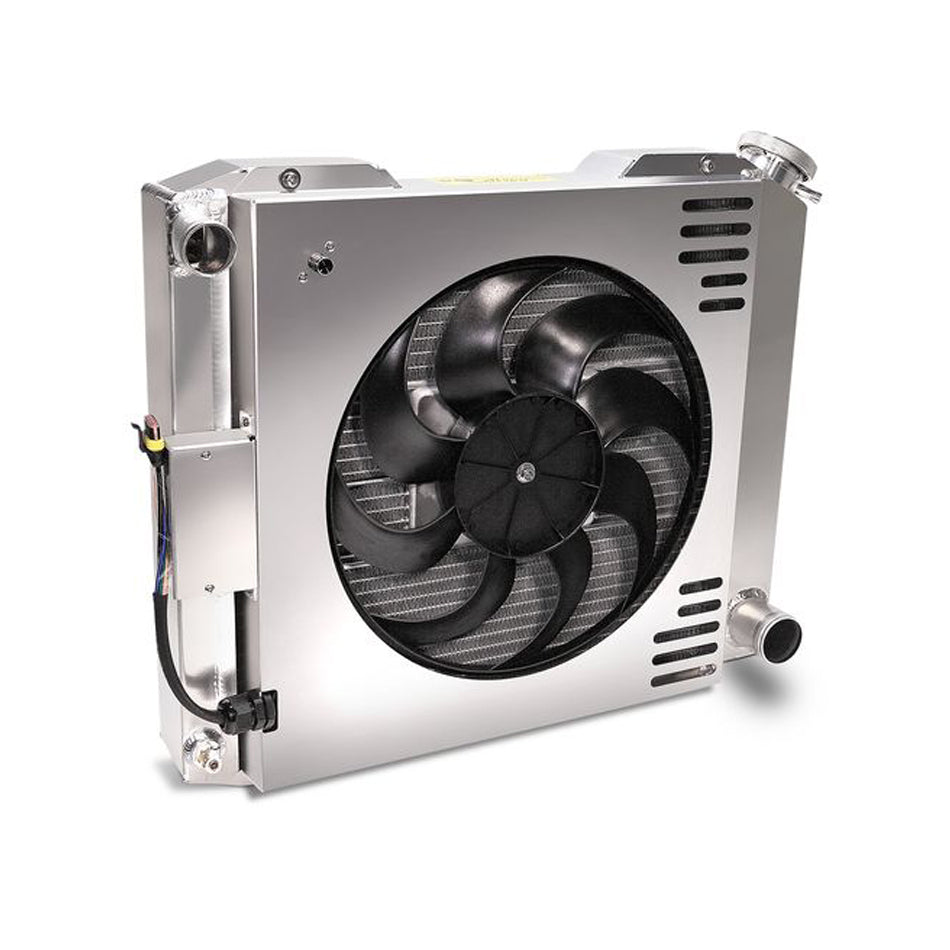 Proform Slim-Fit Radiator System, Universal, GM Style, 17-inch Core, Manual Transmission 69580-17