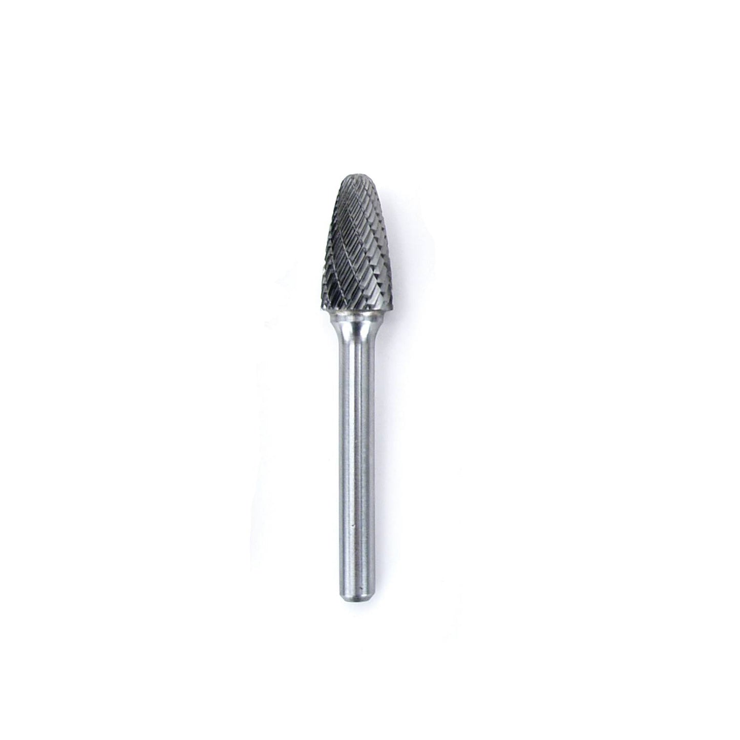 Powerhouse Products 2 in Shank Double Cut 1/2 Round Tree Carbide Burr POW355402