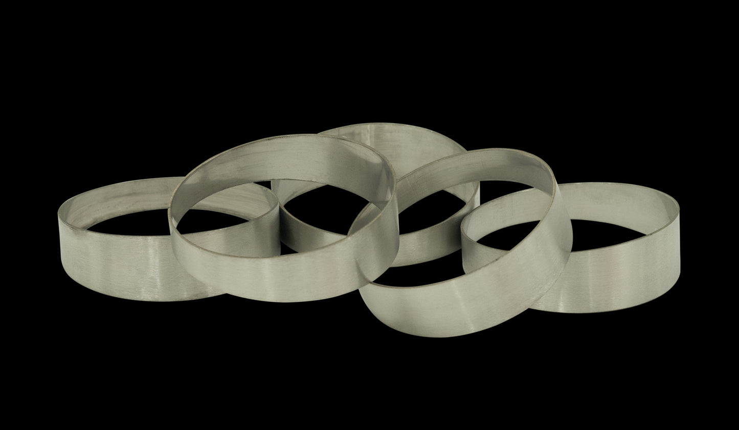 XFORCE Pie Cut 1D 304SS Brushed 4" 9 Degree 1.0D PSB-4009451