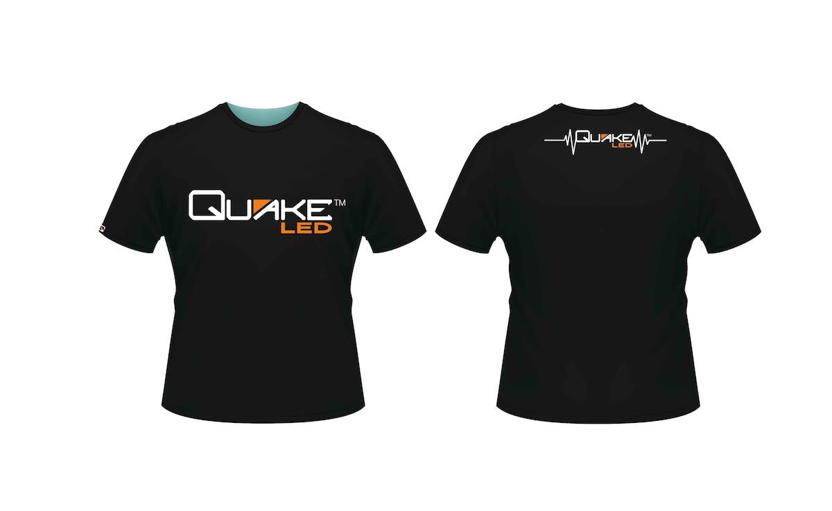 Quake LED - QAPR-512 - Mens T Shirt Black XX Large
