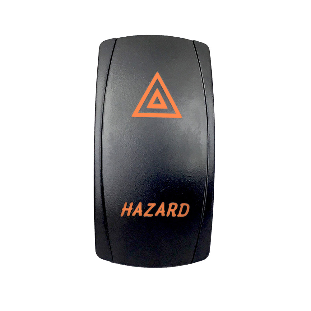 Quake LED - QRS489 - Rocker Switch Hazard 2 Way 5 Pin Amber