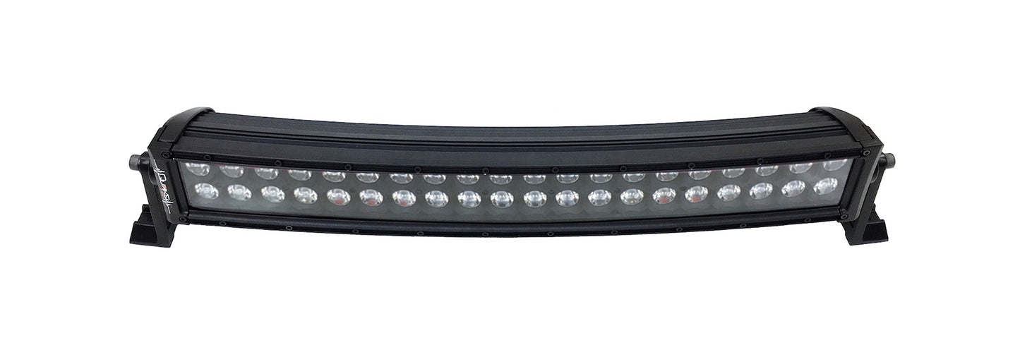 Quake LED - QUCA625 - 22 Inch Curved LED Light Bar Dual Row 120 Watt Black Spot Ultra Arc Blackout Series