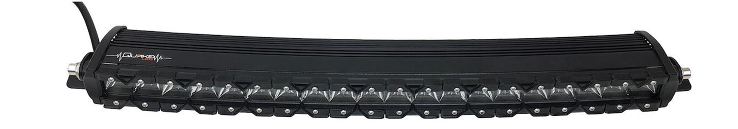 Quake LED - QUMA590 - 21.25 Inch Curved LED Light Bar Single Row 100 Watt Super Spot Monolith Arc Series