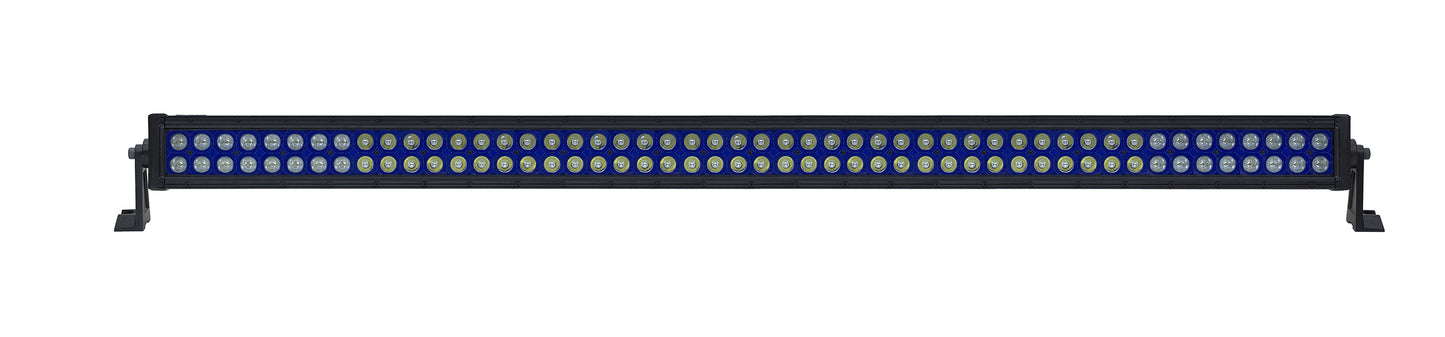 Quake LED - QUU615 - 50 Inch LED Light Bar Dual Row 300 Watt Blue Reflector Combo Ultra Color Series