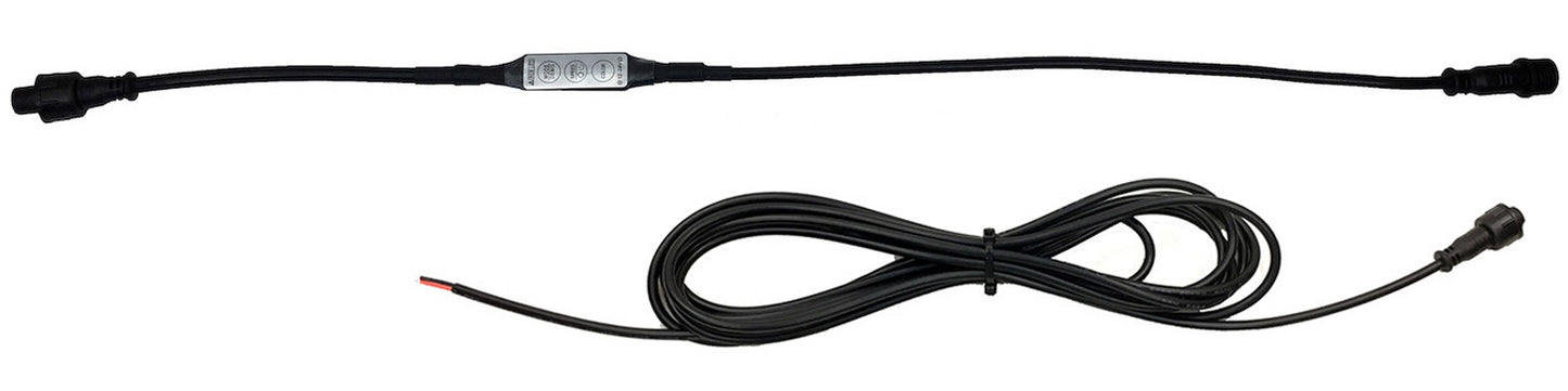 Quake LED - QW881 - RGB Whip Light Inline Controller