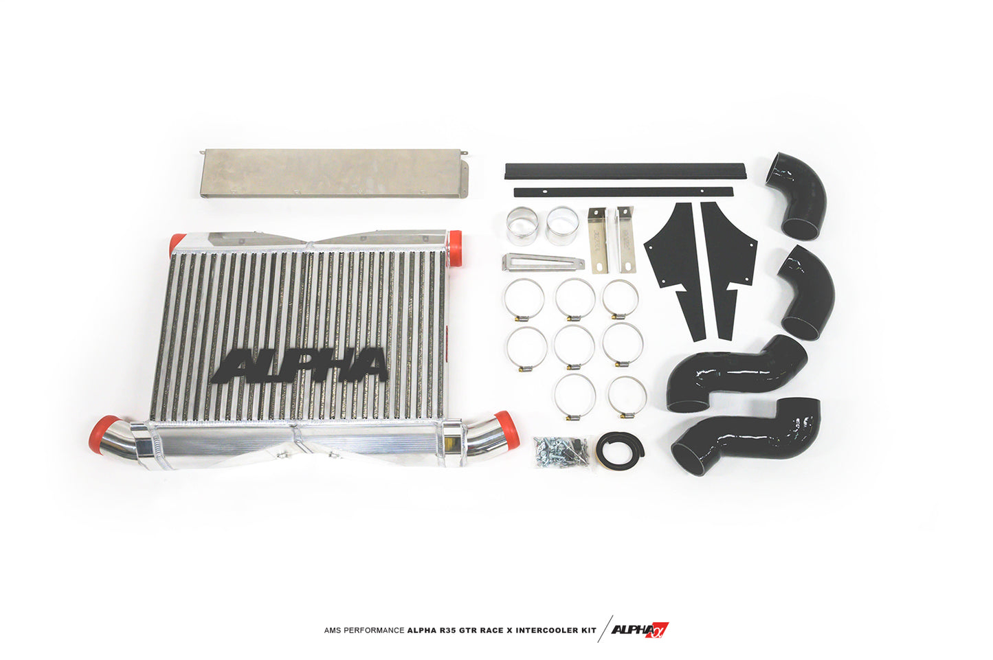 AMS Alpha Performance R35 GTR Race X Front Mount Intercooler - 2009-2011 AMS-ALP.07.09.0010-1