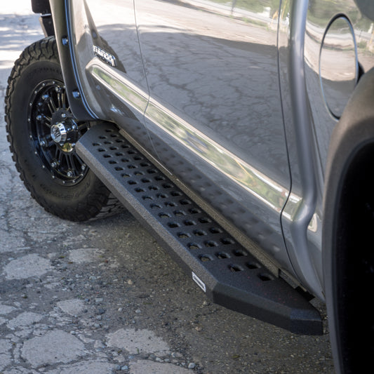 Go Rhino 69417780T RB20 Running Boards With Mounting Brackets Protective Bedliner Coating