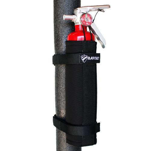 Bartact RBFEFEH25B Amerex 2.5 LB Extinguisher Plus Roll Bar Holder and Mount Pals/Molle/Black