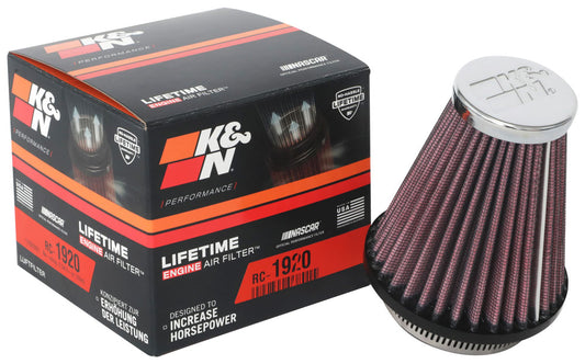 K&N RC-1920 Universal Clamp-On Air Filter