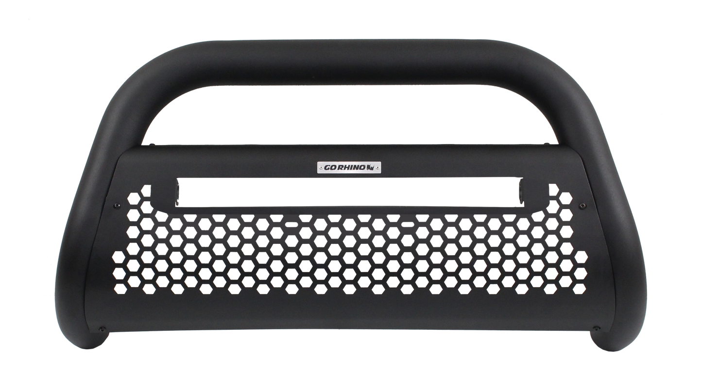 Go Rhino 55317T RC2 LR Bull Bar With 20" Single Row Opening Frame Only Textured Black