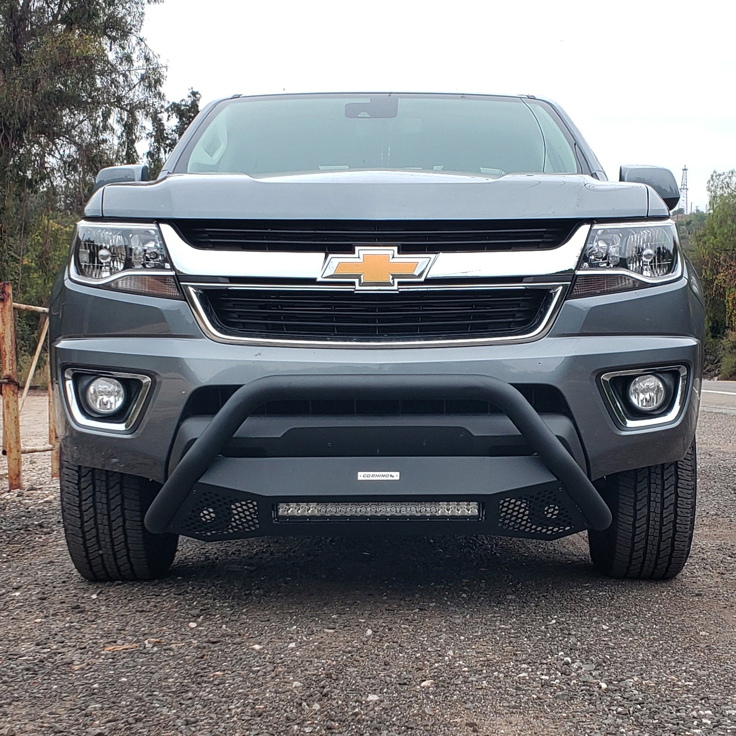 Go Rhino 5414620LT RC4 LR With Mounting Brackets & 20" Light Bar Textured Black