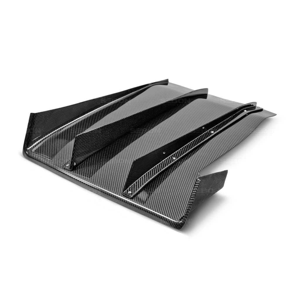 Seibon Carbon RD0607SBIMP Carbon fiber rear diffuser for 2006-2007 Subaru Impreza/WRX