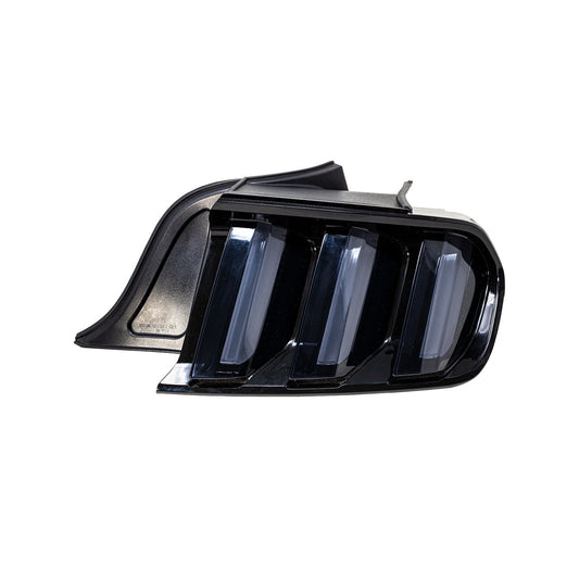 WINJET 2015-2023 Ford Mustang performance tail light with sequential turn signal (Glossy black / smoke) CTRNG0636-GBS