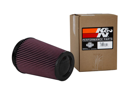 K&N RP-2815 Universal Air Filter - Carbon Fiber Top