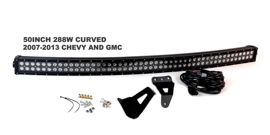 Race Sport RS-L36-288W - 07-13 Chevy And GMC Complete LED Light Bar Kit