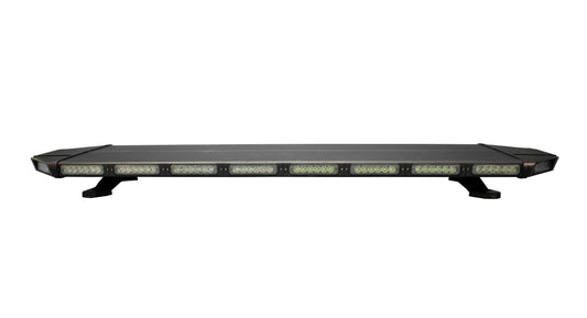 Race Sport RS8100B - Full-Size LED Strobe Light Bar W/ Control Box (Amber/White)