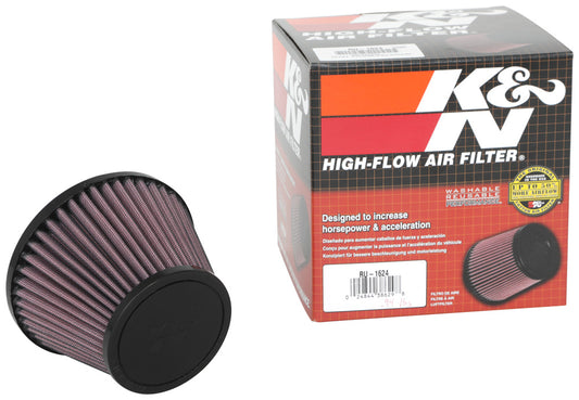 K&N RU-1624 Universal Clamp-On Air Filter
