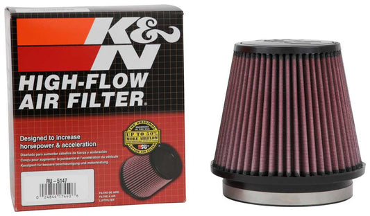 K&N RU-5147 Universal Clamp-On Air Filter