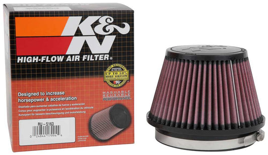 K&N RU-5163 Universal Clamp-On Air Filter