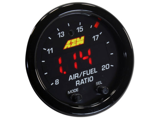 AEM X-Series Wideband UEGO AFR Sensor Controller Gauge with X-Digital Technology 30-0300