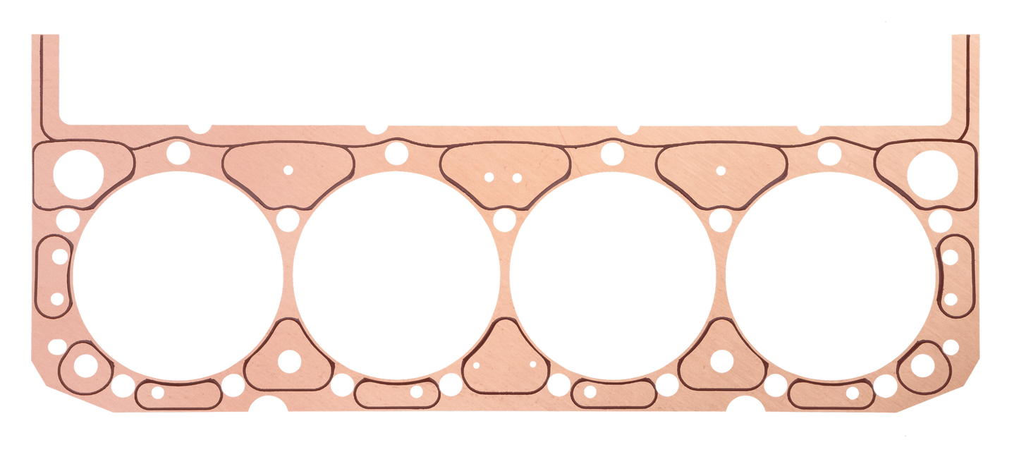 SCE Gaskets CHEVROLET SB LT-1 4.060 X .080 ICS TITAN COPPER HD GSKT S110680LT
