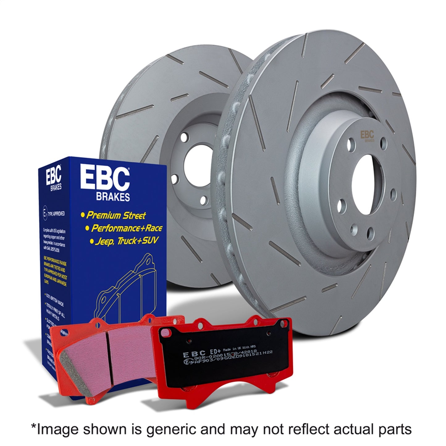 EBC S15KF1012 S15 Kit Extra Duty And USR Rotors