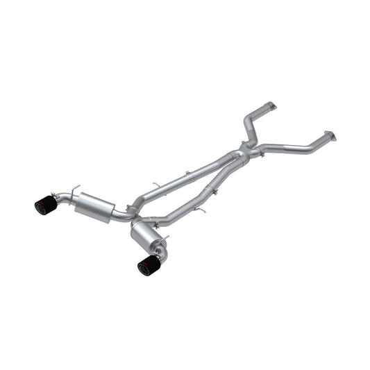MBRP Exhaust 3" Cat Back Dual Rear T304 with Carbon Fiber Tips S44043CF