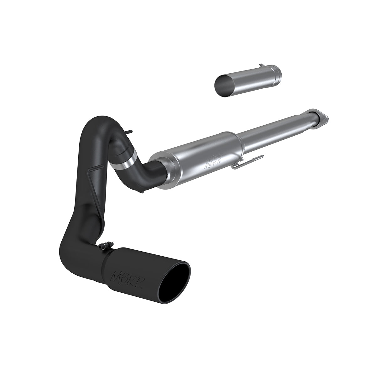 MBRP Exhaust 4in. Cat Back; Single; Black S5259BLK