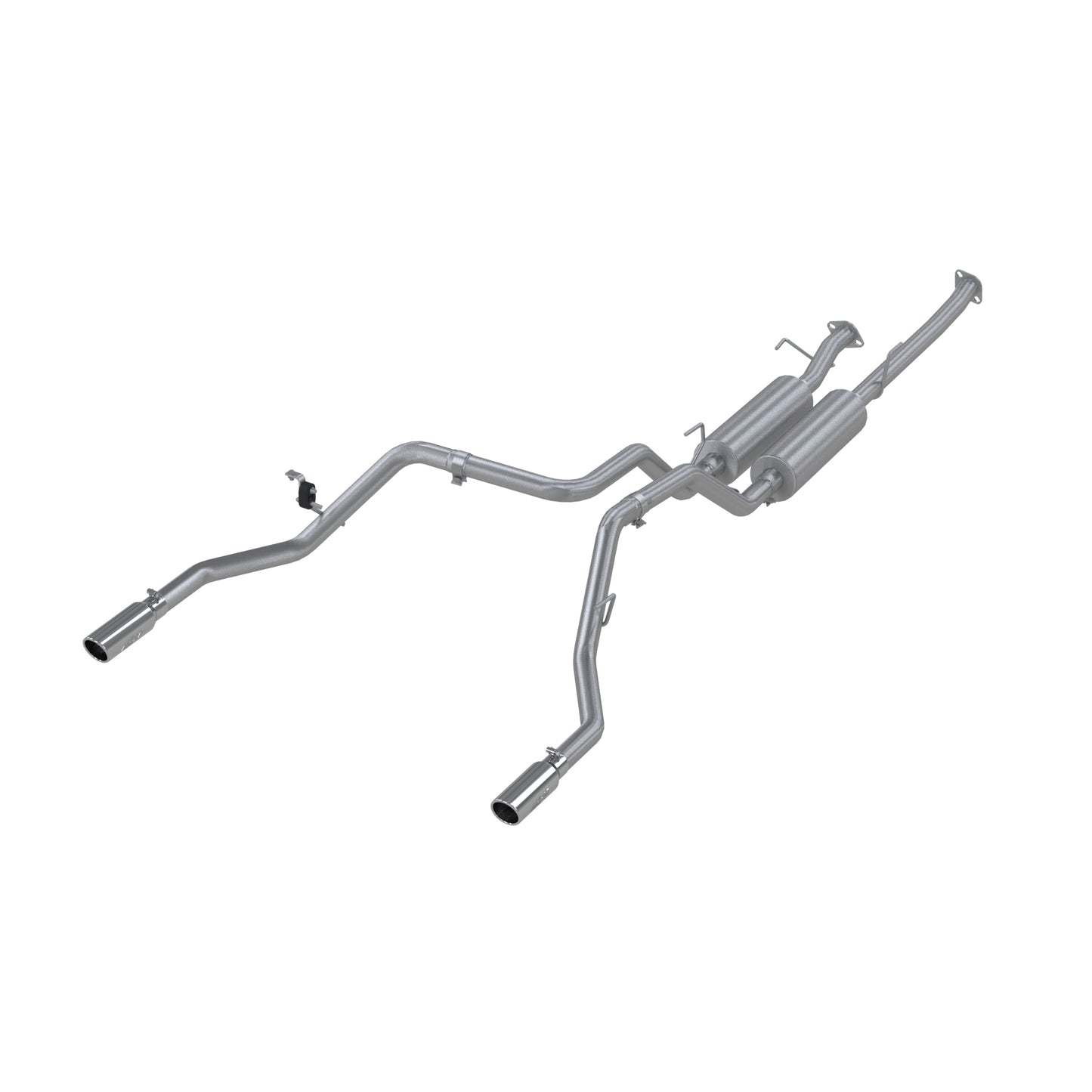 MBRP Exhaust 2 1/2in. Cat Back; Dual Split Rear; T409 S5312409