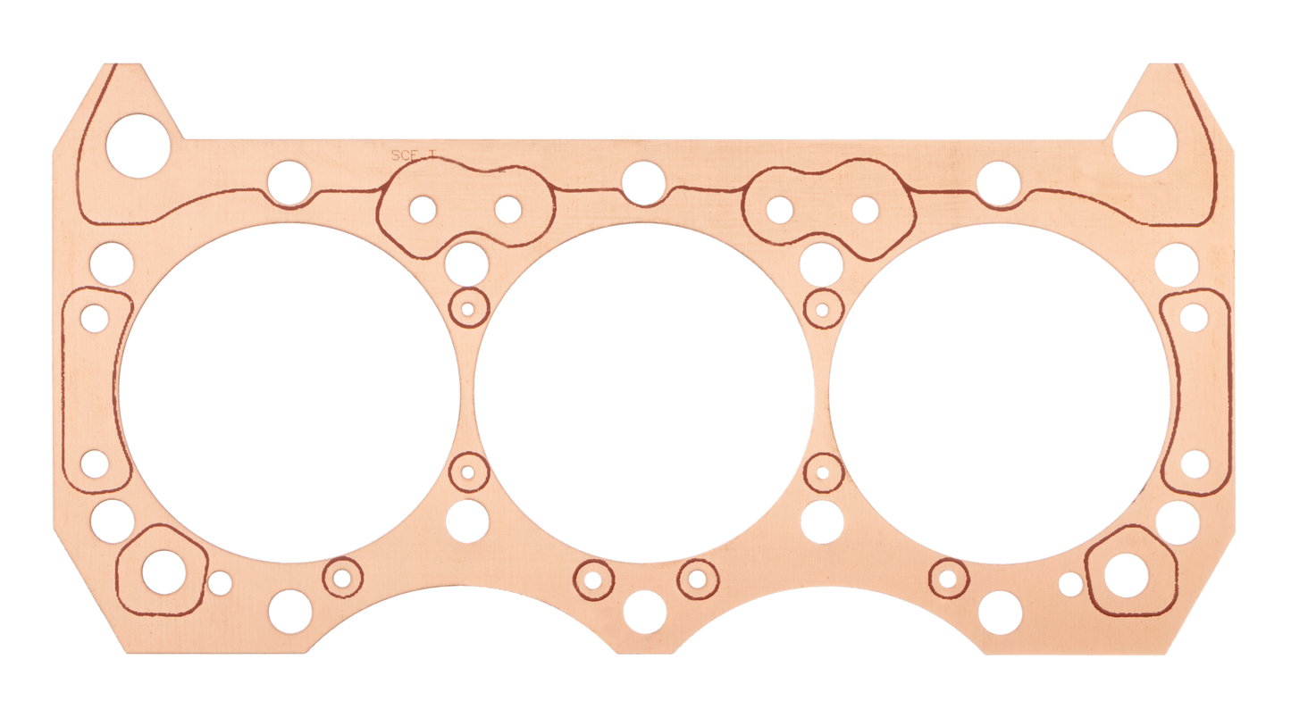 SCE Gaskets BUICK 231 V6 STG 1&2 3.950 X . 093 ICS TITAN COPPER HD GSKT S729593