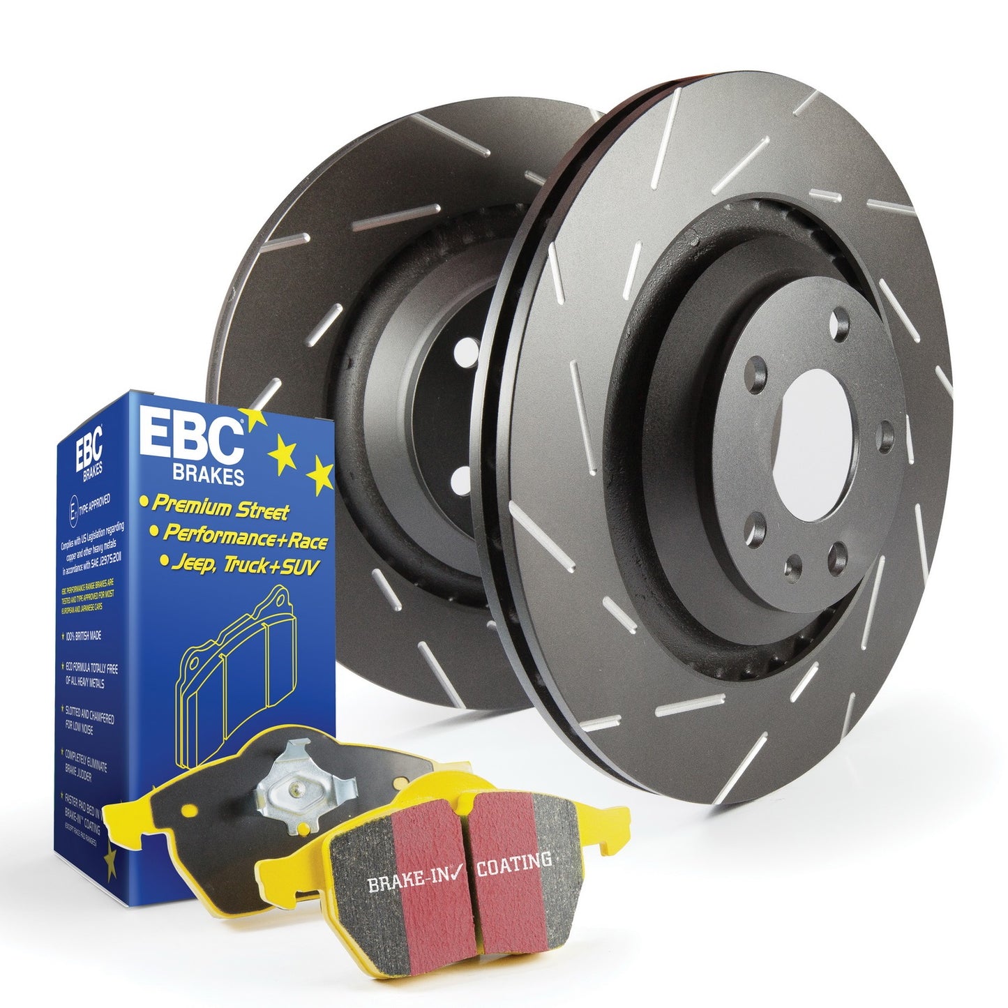 EBC S9KF1629 S9 Kits Yellowstuff And USR Rotors