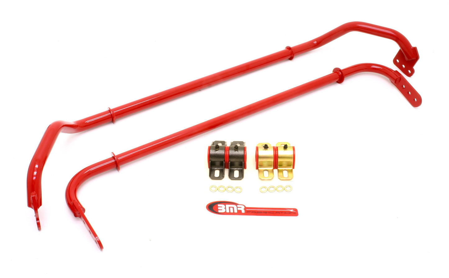 BMR Suspension Sway Bar Kit With Bushings, Front (SB016) And Rear (SB017) BMR-SB030R