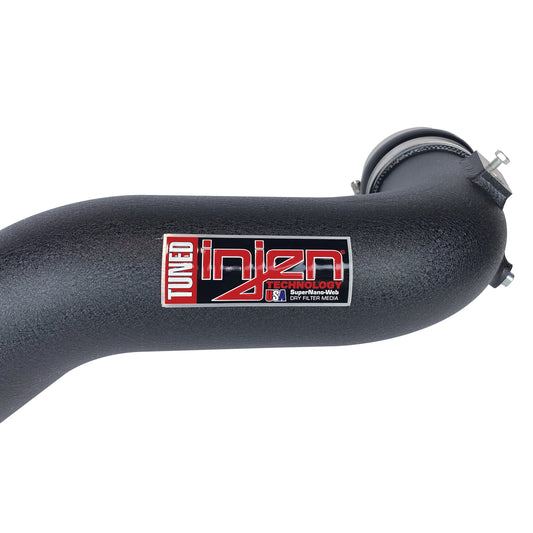 Injen Wrinkle Black SES Intercooler Pipes SES9015ICPWB
