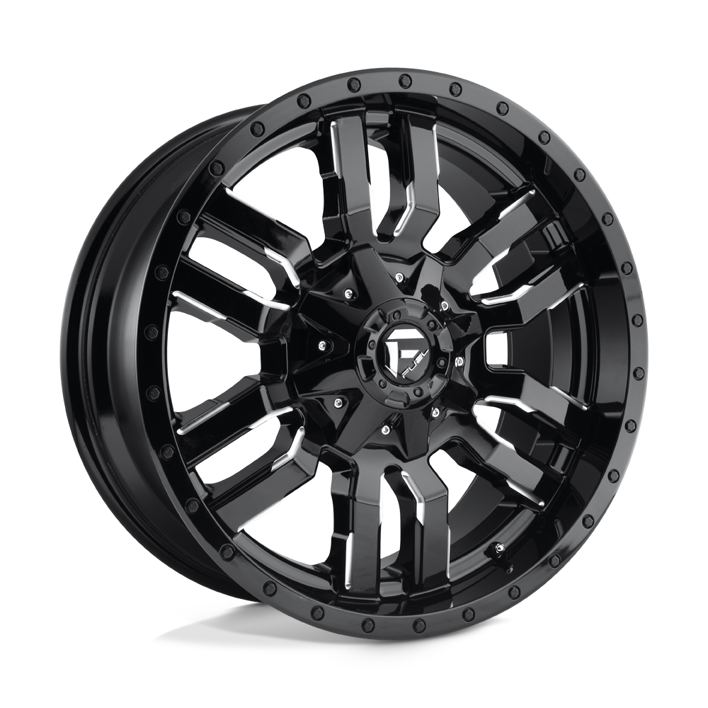 D595 22X10 8X6.5 GL-BLK-MIL -18MM