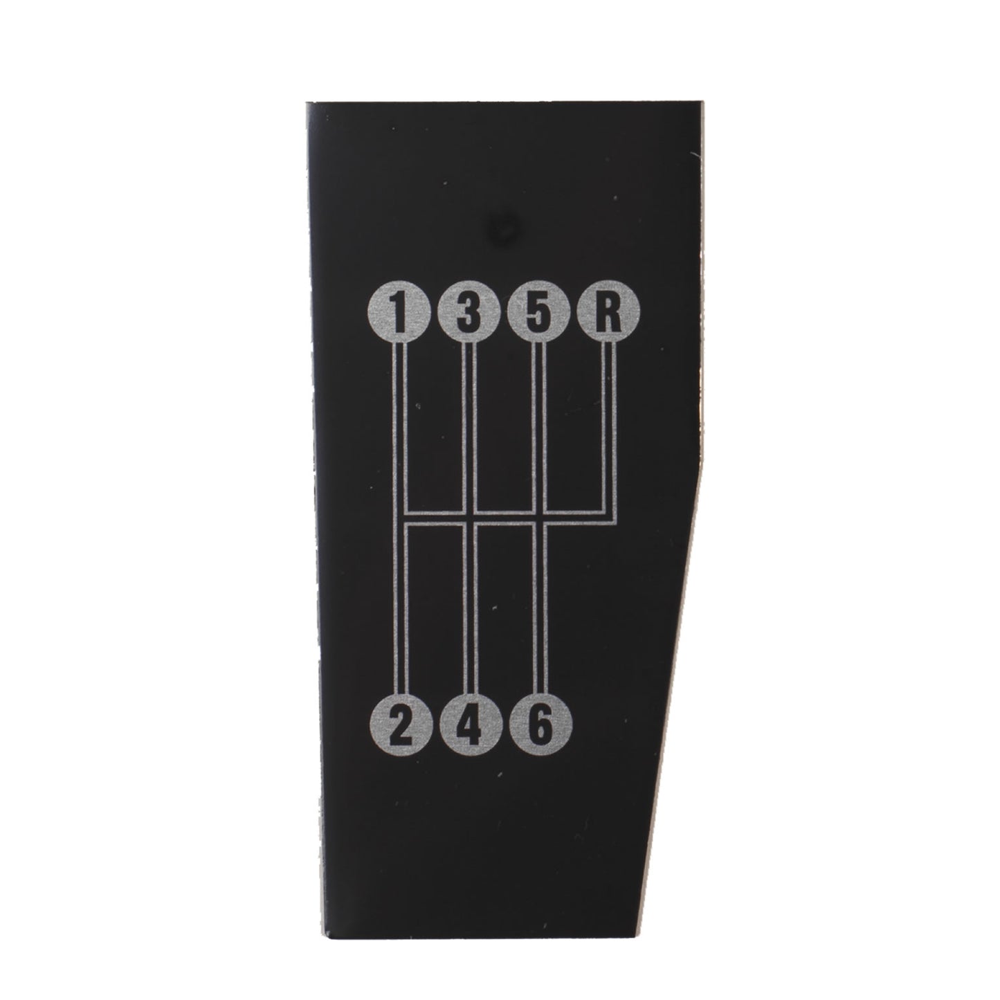 Silver Sport Transmissions 6 Speed Shift Pattern Plate For 1968 1976 Chevy Corvette SLG-C3EVNP6