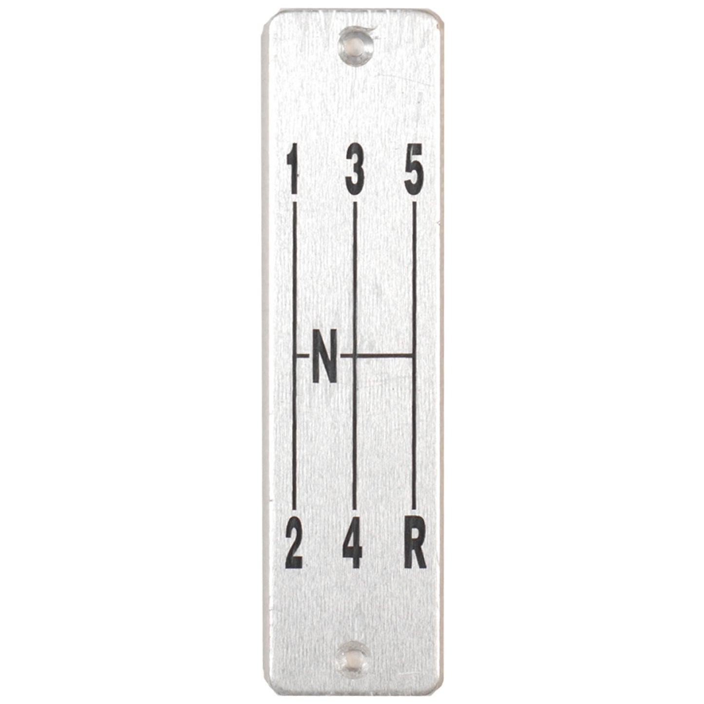 Silver Sport Transmissions 5 Speed Shift Pattern Plate For C1 Corvette SLG-C1V-NP5