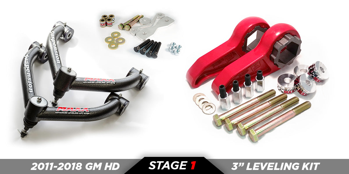 SuspensionMAXX - Leveling Kit SMX-GMHDSTAGE1