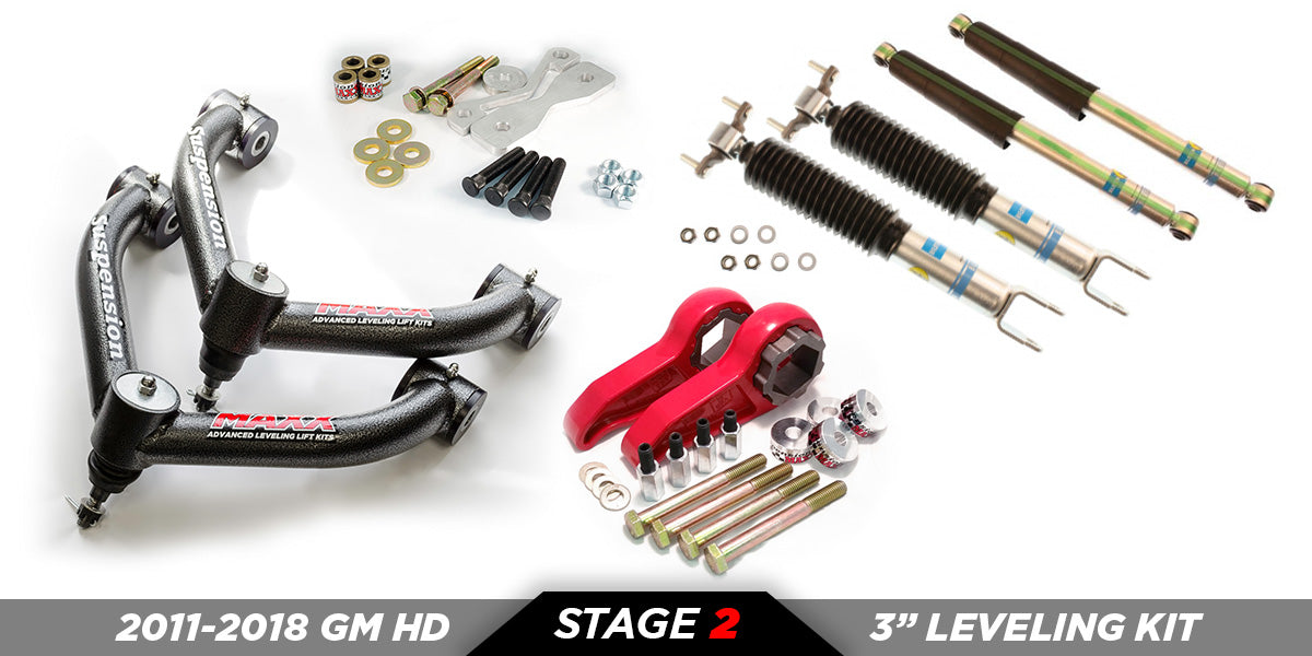 SuspensionMAXX - Leveling Kit SMX-GMHDSTAGE2