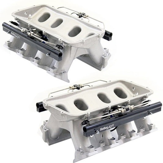 Snow PerformanceHOLLEY HI-RAM MANIFOLD FOR CATHEDRAL PORT HEADS W/ Snow DIRECT PORT SNO-INTAKE004