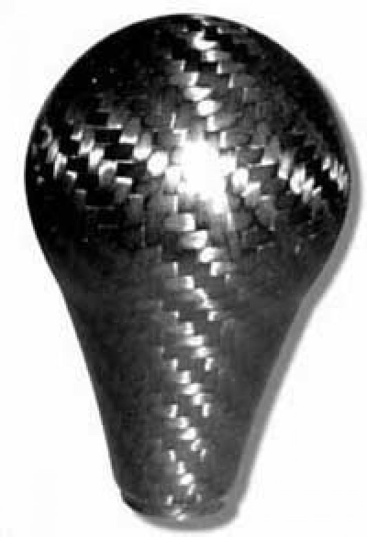 Reverie Carbon Fiber Gear Shift Knob (Light Bulb Style) - Tungsten Filled, Tufnol Insert R01SU0134